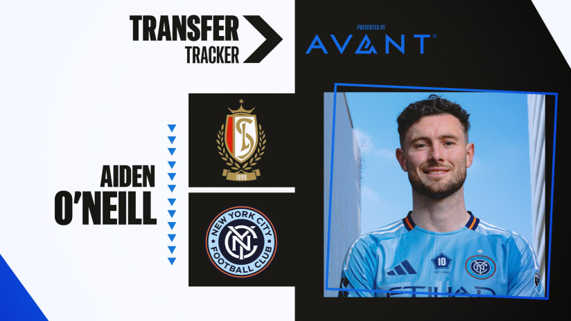Aiden O'Neill - NYCFC - signing 7.15.19 PM
